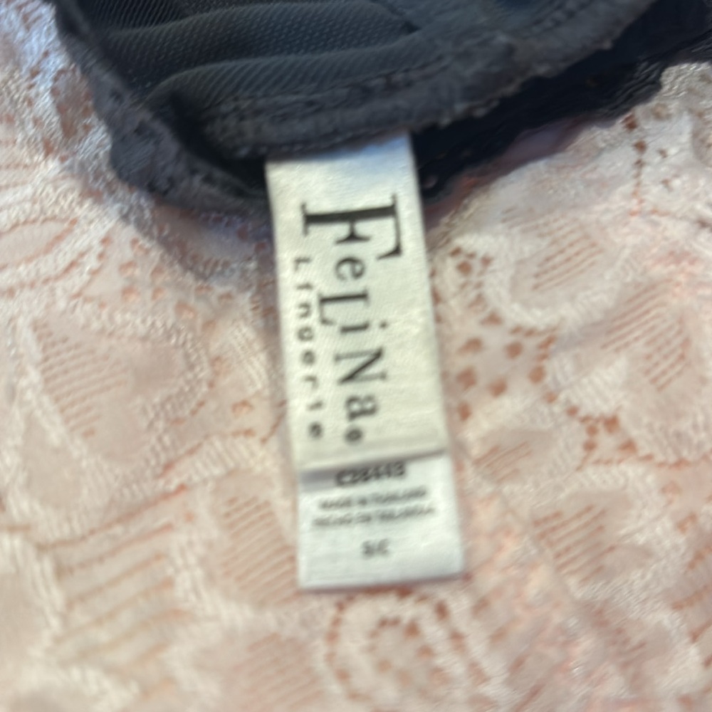 Felina Lace Bralette Trio - Black, Cream, Gray - Picture 11 of 13